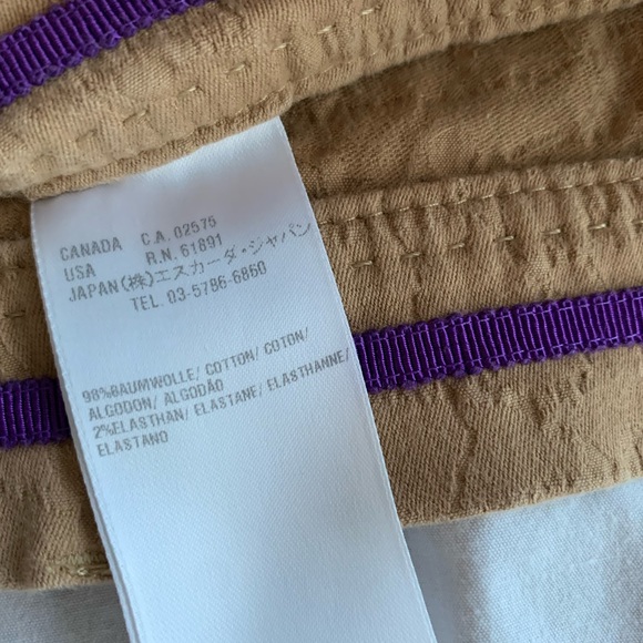 Escada Sport Josephine Alligator Embossed Pants 36 - Picture 7 of 12